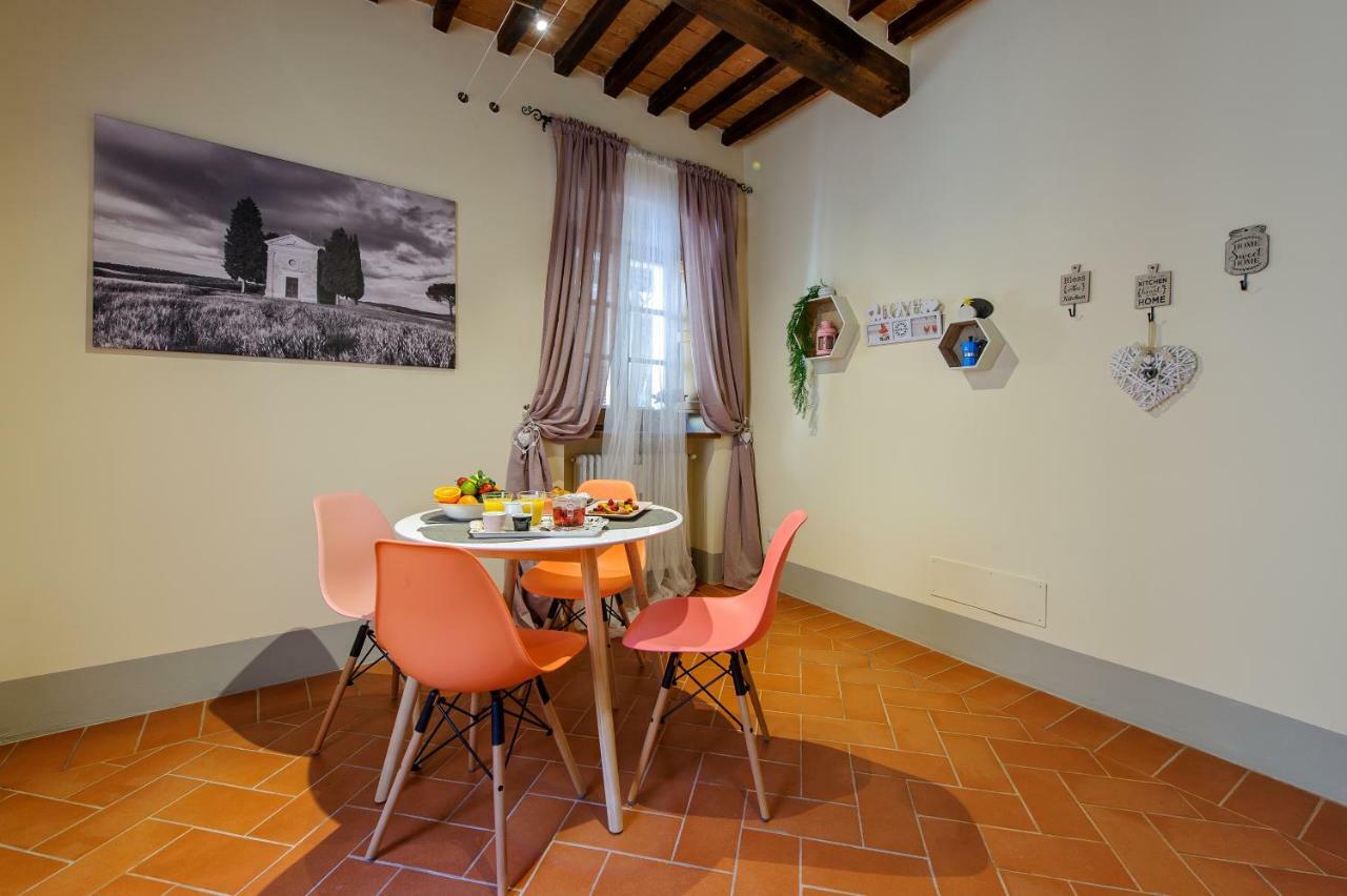 Apartamento Residenza d'Epoca La Rosa Pienza Exterior foto