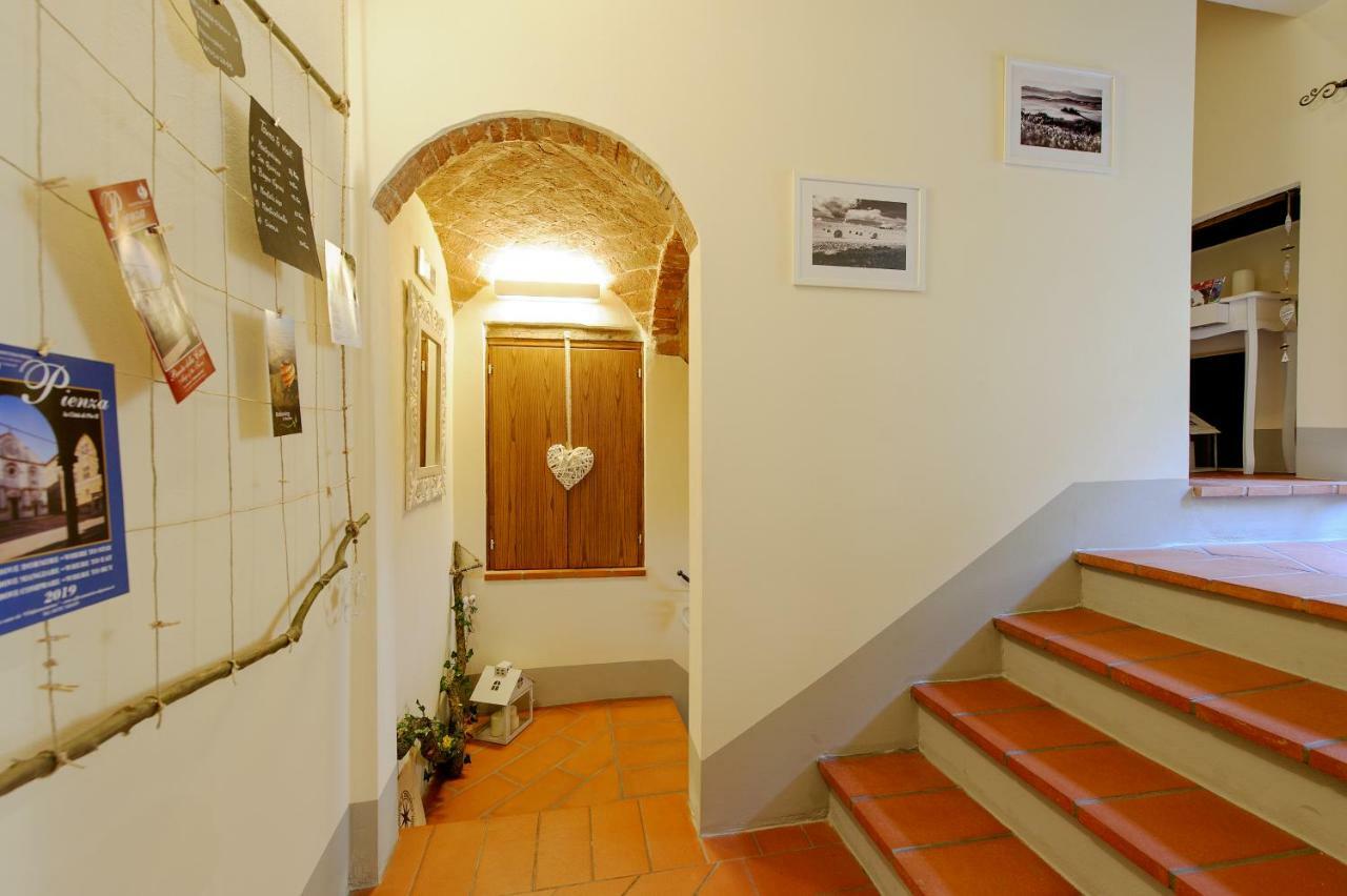 Apartamento Residenza d'Epoca La Rosa Pienza Exterior foto