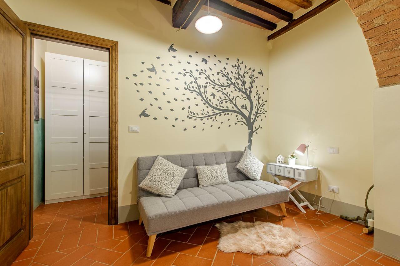 Apartamento Residenza d'Epoca La Rosa Pienza Exterior foto