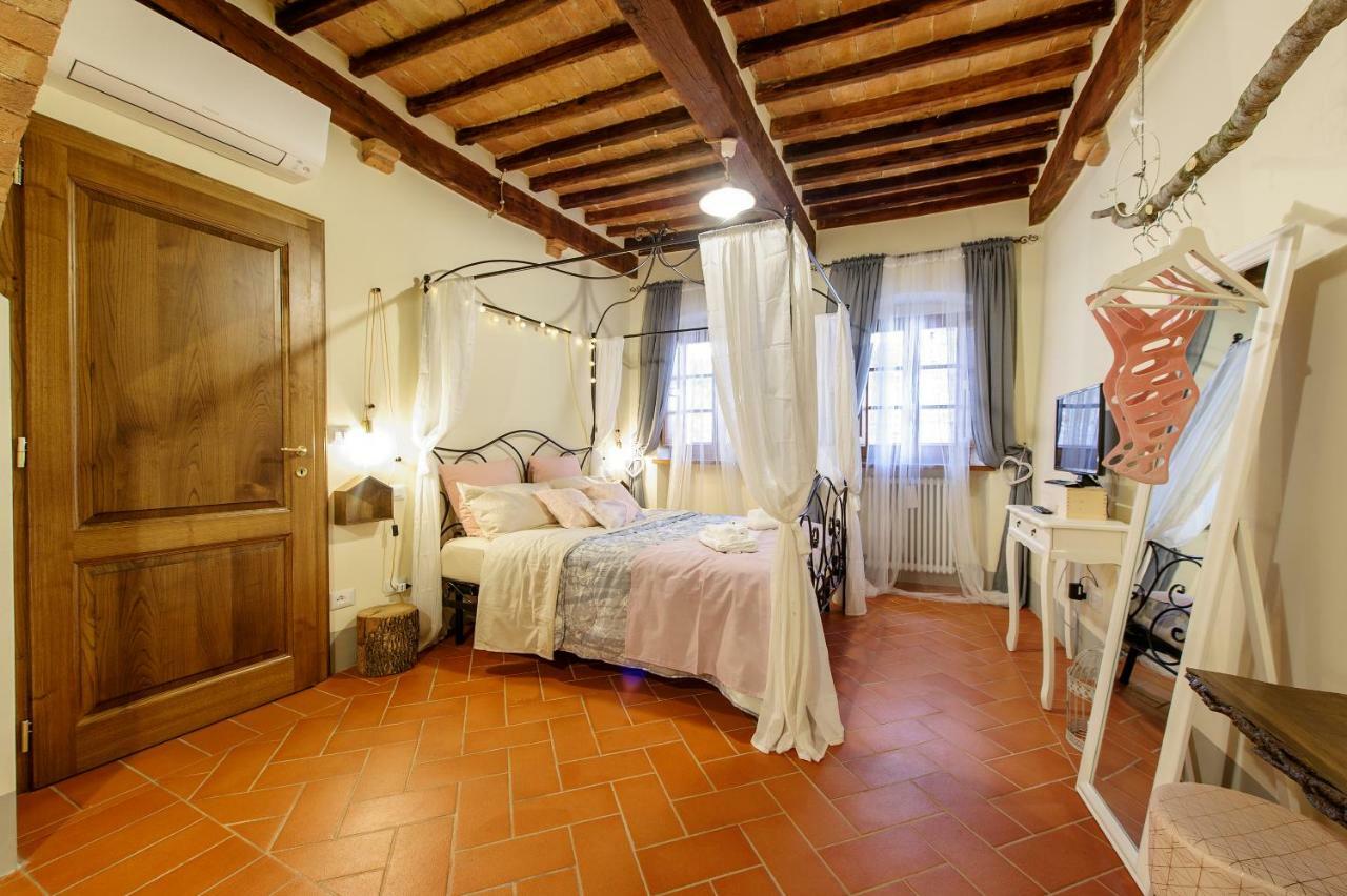Apartamento Residenza d'Epoca La Rosa Pienza Exterior foto