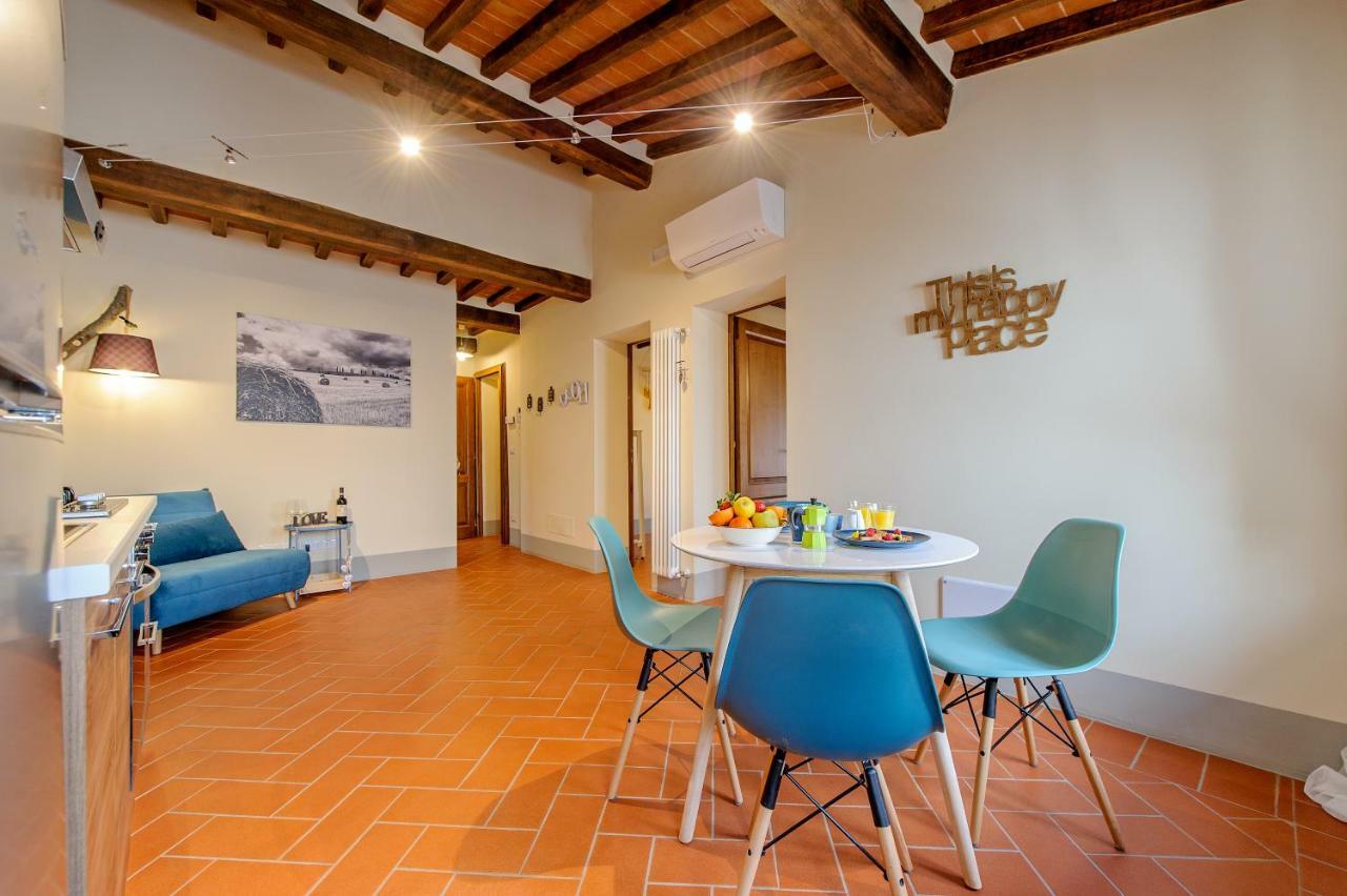 Apartamento Residenza d'Epoca La Rosa Pienza Exterior foto