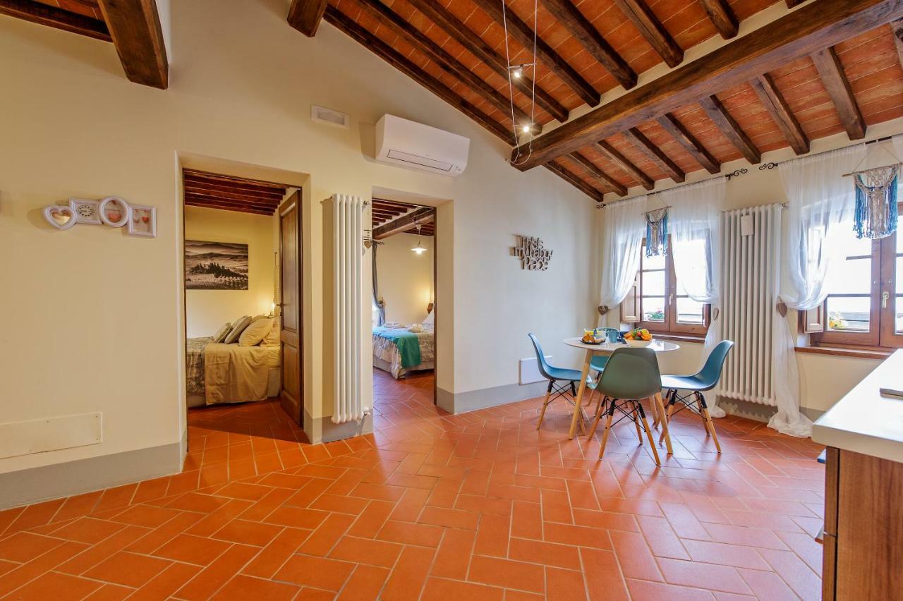 Apartamento Residenza d'Epoca La Rosa Pienza Exterior foto