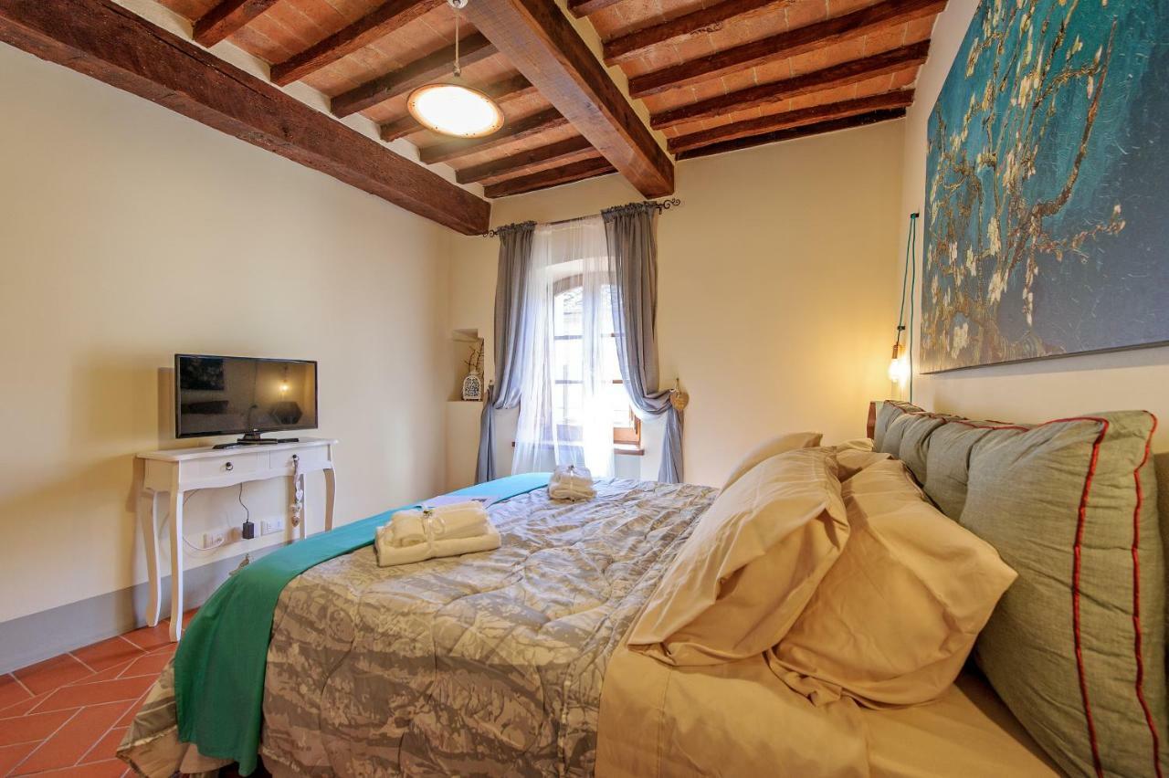 Apartamento Residenza d'Epoca La Rosa Pienza Exterior foto