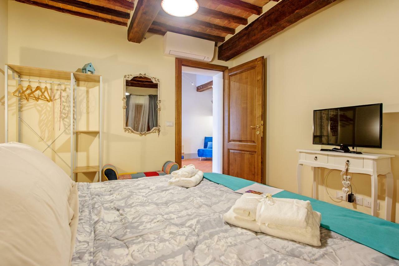 Apartamento Residenza d'Epoca La Rosa Pienza Exterior foto