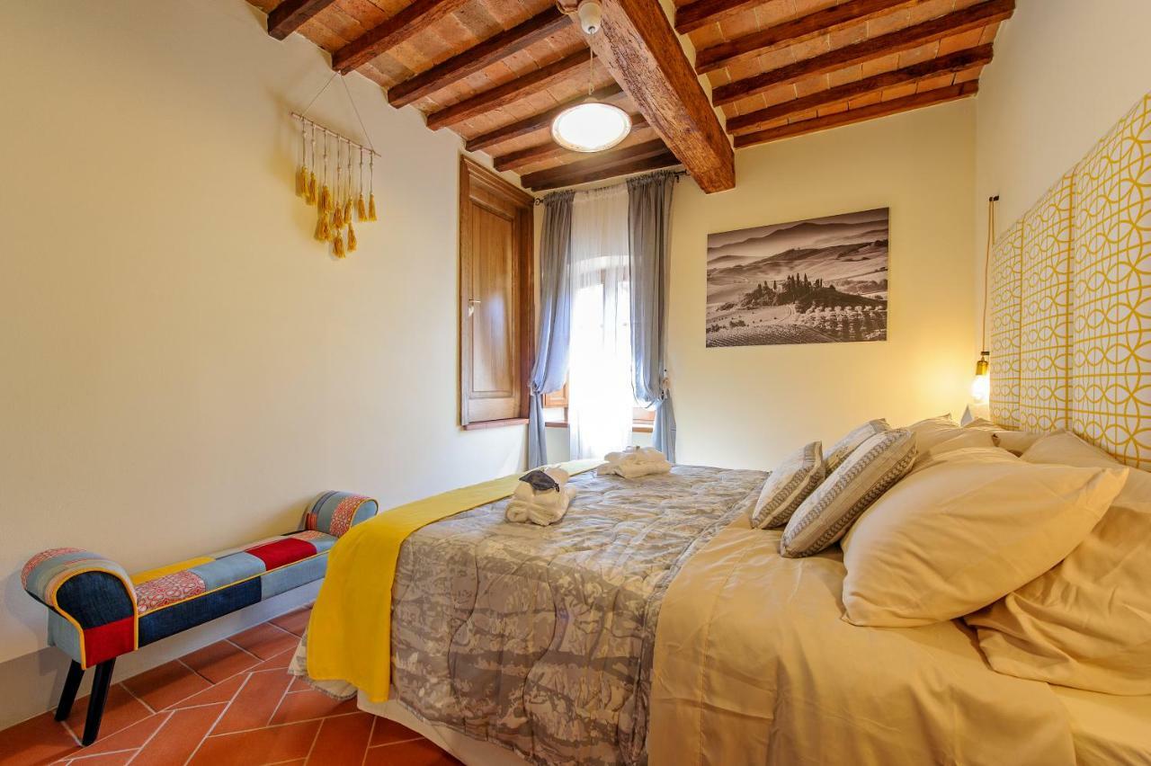 Apartamento Residenza d'Epoca La Rosa Pienza Exterior foto