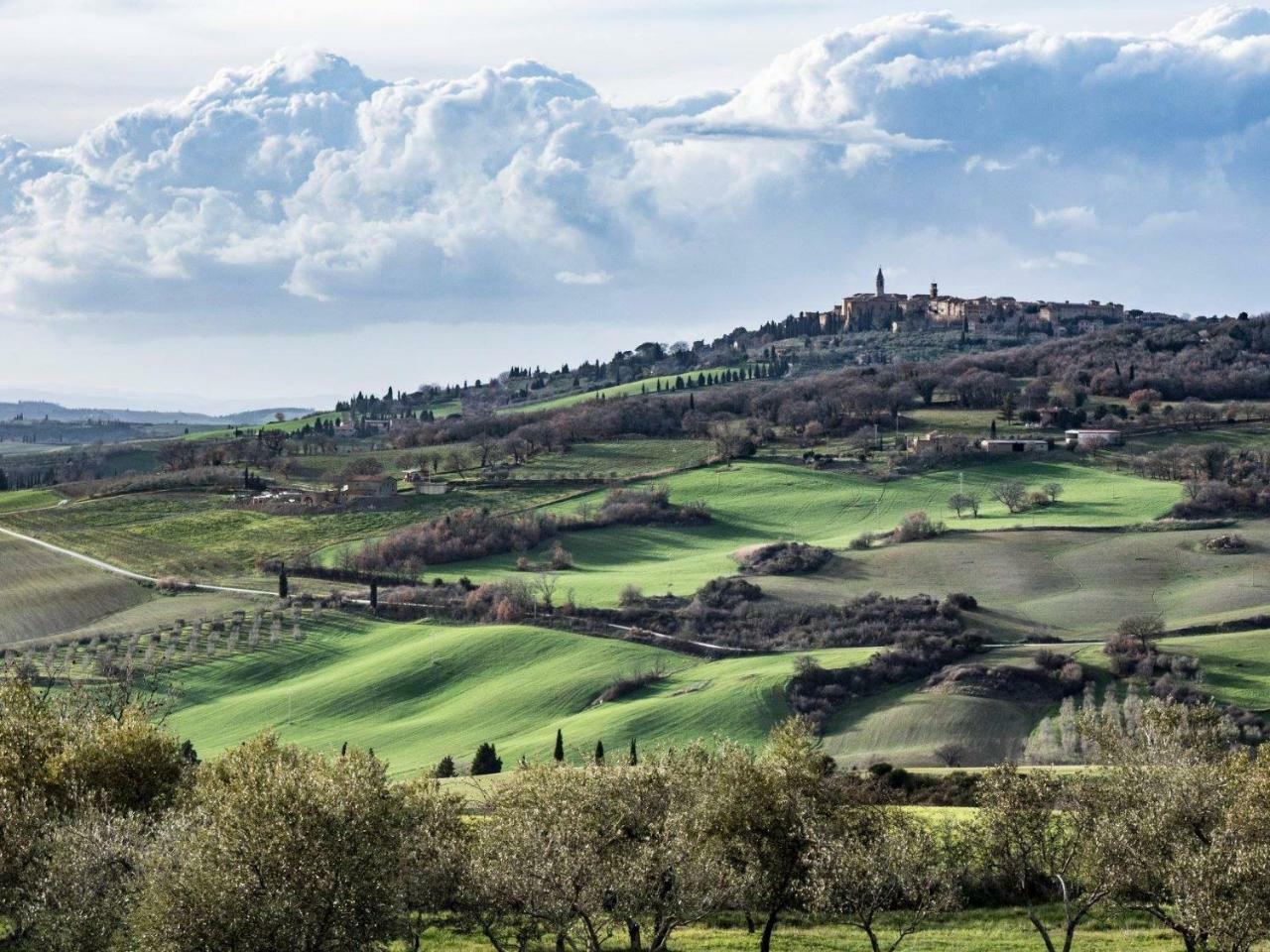 Apartamento Residenza d'Epoca La Rosa Pienza Exterior foto