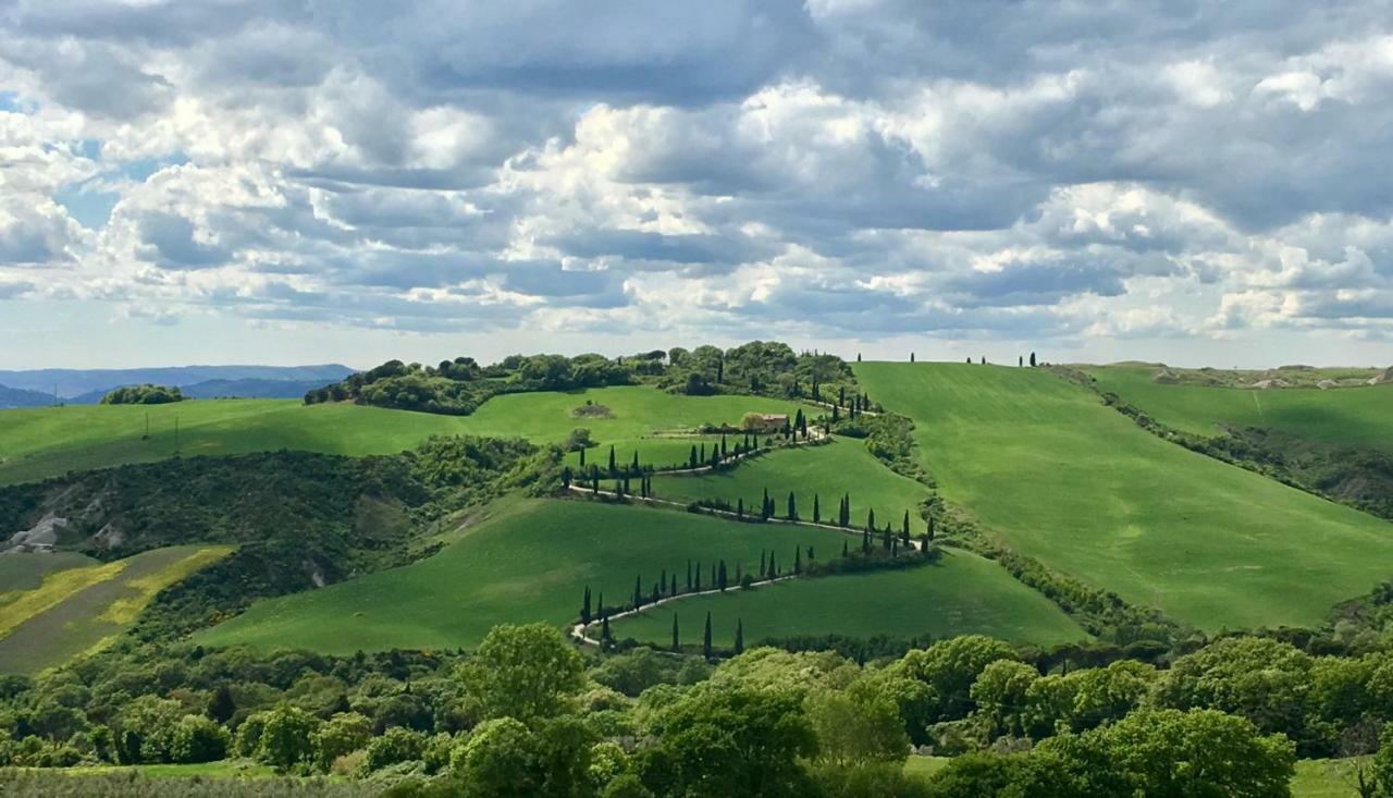 Apartamento Residenza d'Epoca La Rosa Pienza Exterior foto