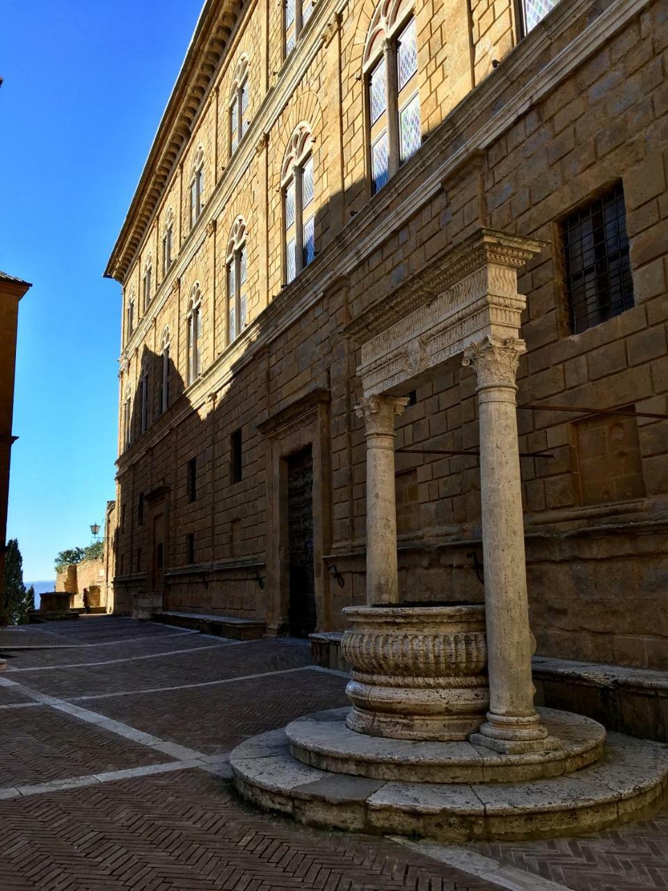 Apartamento Residenza d'Epoca La Rosa Pienza Exterior foto